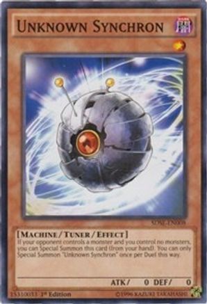 Unknown Synchron (SDSE-EN008) - Structure Deck: Synchron Extreme 1st Edition-1