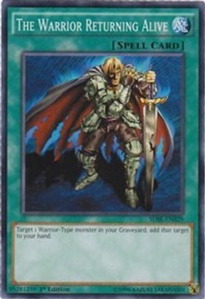 The Warrior Returning Alive (SDSE-EN029) - Structure Deck: Synchron Extreme 1st Edition-1