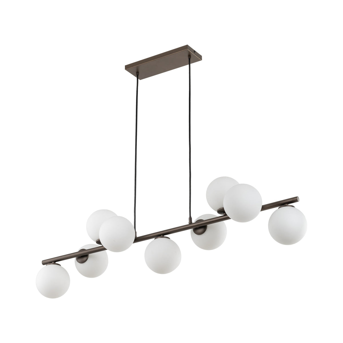 ESTERA 9-Light Scandinavian Glass Pendant Light for Dining Table & Modern Interiors-2