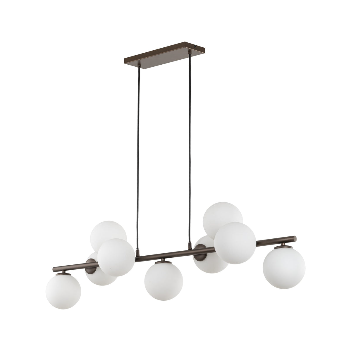 ESTERA 9-Light Scandinavian Glass Pendant Light for Dining Table & Modern Interiors-6
