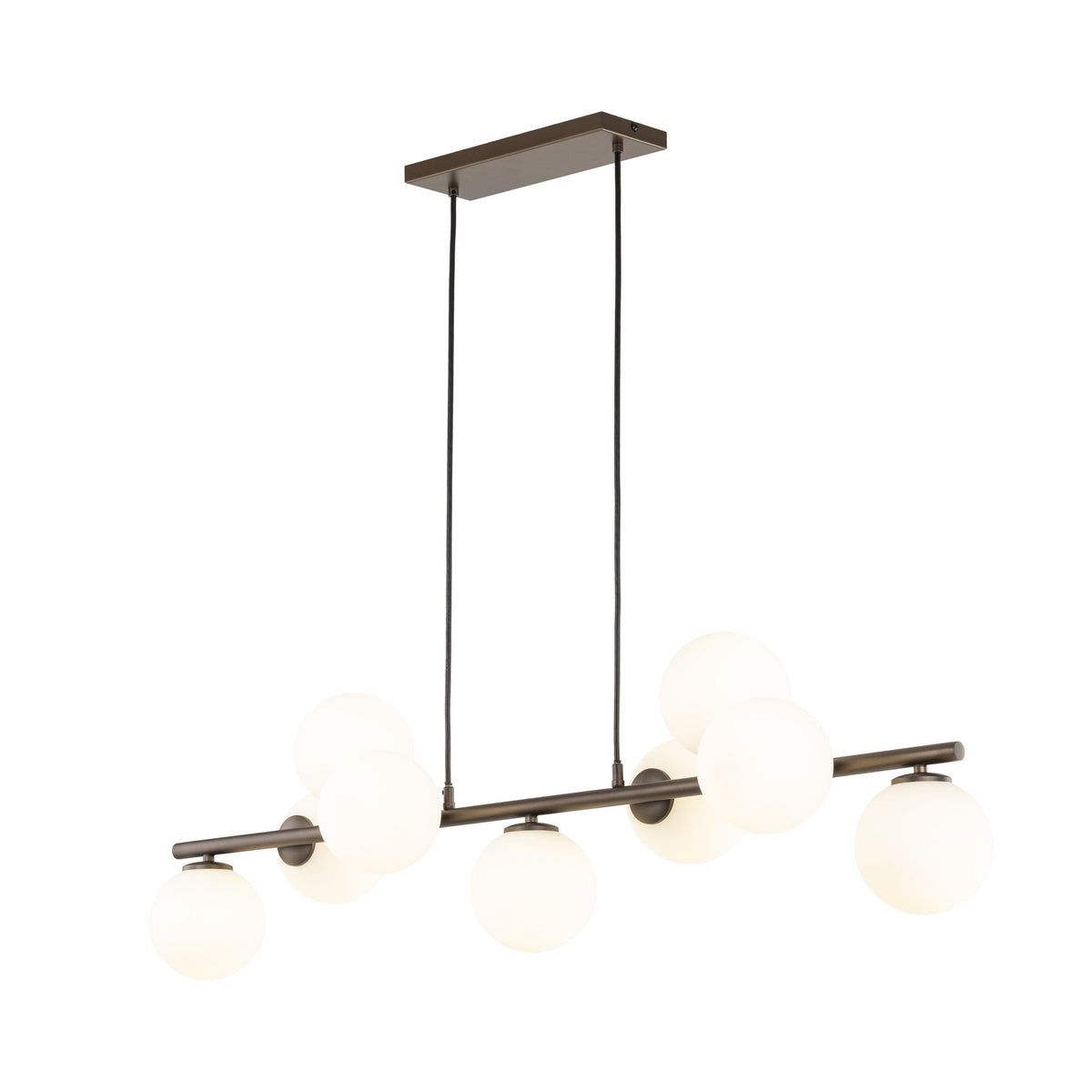 ESTERA 9-Light Scandinavian Glass Pendant Light for Dining Table & Modern Interiors-7