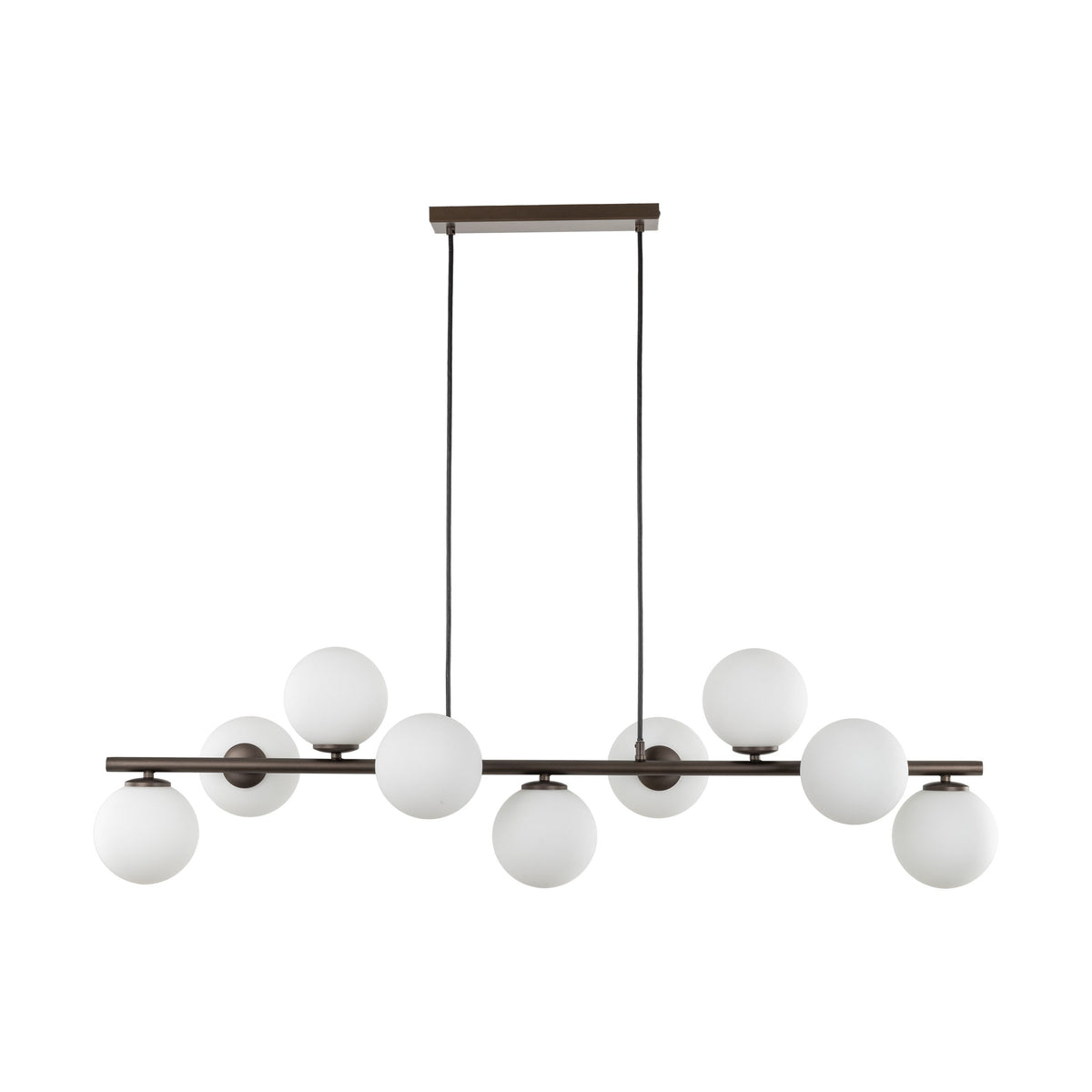 ESTERA 9-Light Scandinavian Glass Pendant Light for Dining Table & Modern Interiors-9