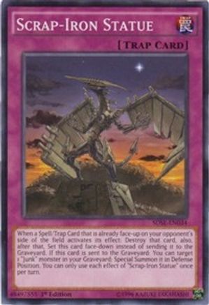Scrap-Iron Statue (SDSE-EN034) - Structure Deck: Synchron Extreme 1st Edition-1