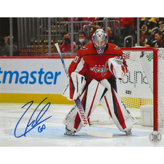 Foto de 8x10 de Zach Fucale firmada, portero de los Washington Capitals, de Stance-1