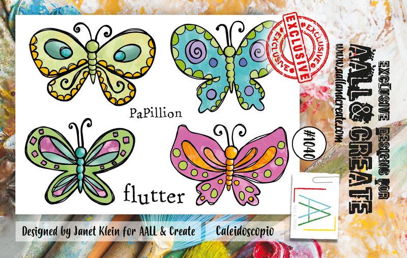 AALL and Create  A7 Stamp Set - 1040 - Caleidoscopio-1