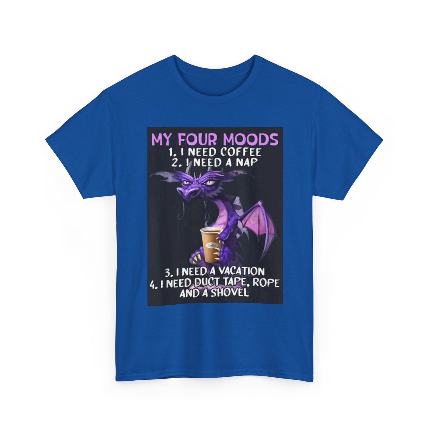 "My 4 Moods" Unisex Heavy Cotton Tee