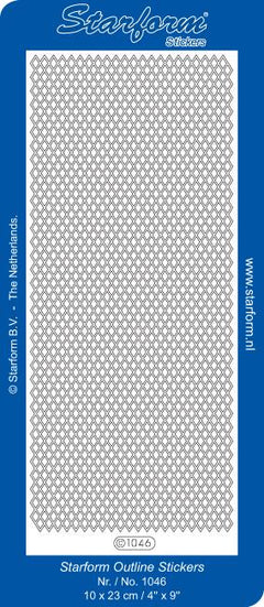 Deco Stickers - Diamonds Mesh-1