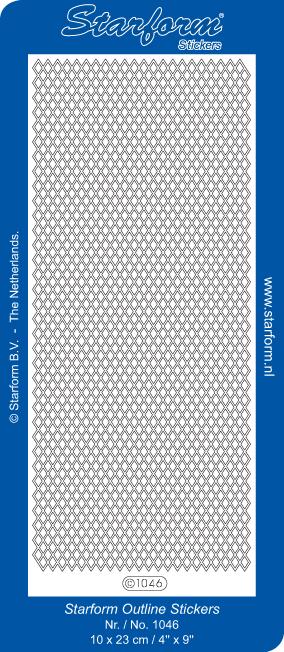 Deco Stickers - Diamonds Mesh-1