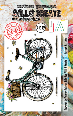 AALL and Create A7 Stamp Set - #1049 - Spokes & Stars-1