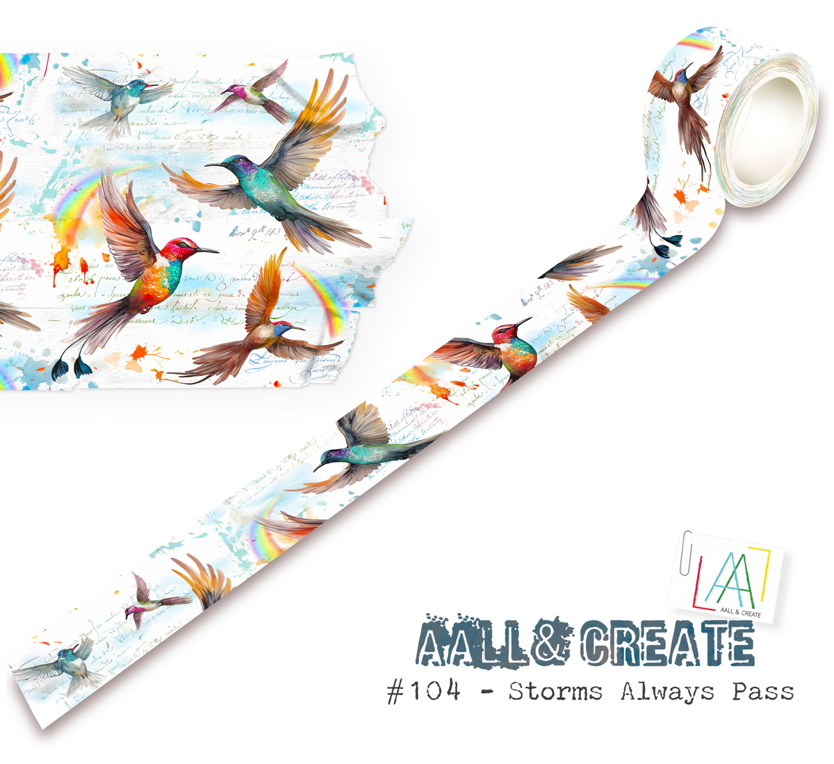 AALL and Create - Washi Tape - Storms Always Pass-1