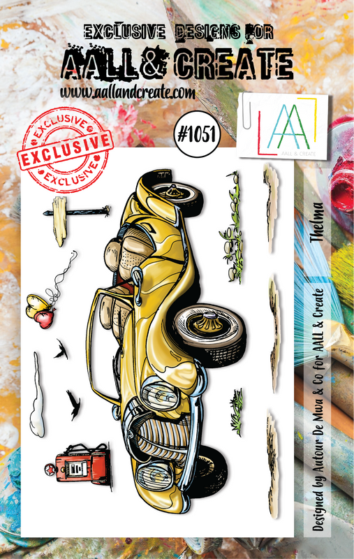 AALL and Create A7 Stamp Set - #1051 - Thelma-1