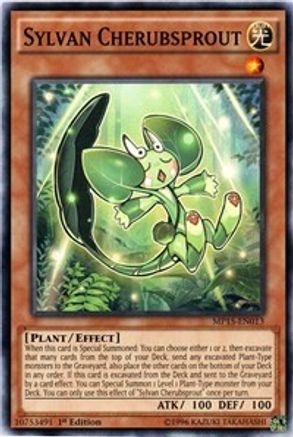 Sylvan Cherubsprout (MP15-EN013) - 2015 Mega-Tins Mega Pack 1st Edition-1