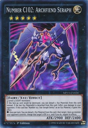 Number C102: Archfiend Seraph (MP15-EN024) - 2015 Mega-Tins Mega Pack 1st Edition