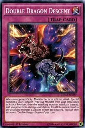 Double Dragon Descent (MP15-EN039) - 2015 Mega-Tins Mega Pack 1st Edition-1