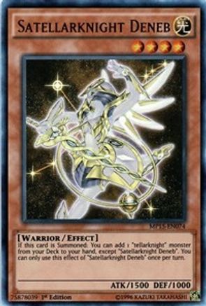 Satellarknight Deneb (MP15-EN074) - 2015 Mega-Tins Mega Pack 1st Edition-1