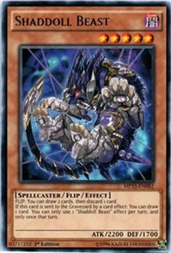 Shaddoll Beast (MP15-EN082) - 2015 Mega-Tins Mega Pack 1st Edition-1
