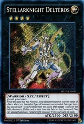 Stellarknight Delteros (MP15-EN098) - 2015 Mega-Tins Mega Pack 1st Edition-1