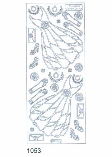 Deco Stickers - Gowns-1