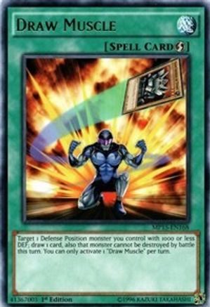 Draw Muscle (MP15-EN168) - 2015 Mega-Tins Mega Pack 1st Edition-1