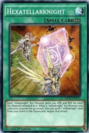 Hexatellarknight (MP15-EN173) - 2015 Mega-Tins Mega Pack 1st Edition-1