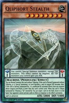 Qliphort Stealth (MP15-EN210) - 2015 Mega-Tins Mega Pack 1st Edition-1