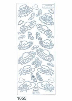 Deco Stickers - Hats and shoes-1