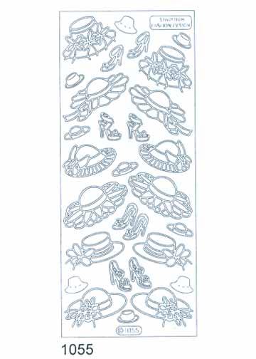 Deco Stickers - Hats and shoes-1