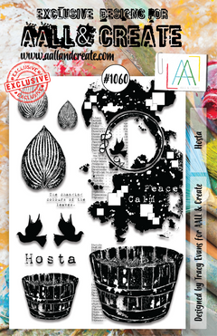 AALL and Create  A5 Stamp Set - 1060 - Hosta-1