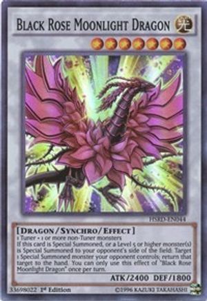 Black Rose Moonlight Dragon (HSRD-EN044) - High-Speed Riders 1st Edition-1