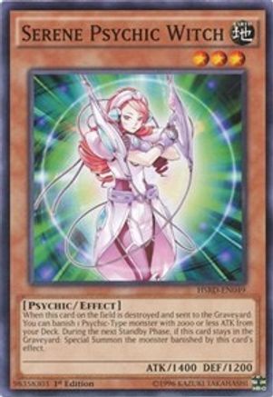 Serene Psychic Witch (HSRD-EN049) - High-Speed Riders 1st Edition-1