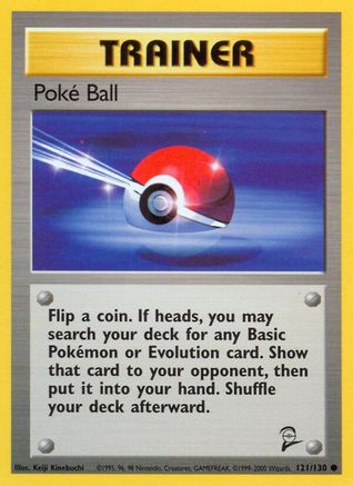 Poke Ball 121/130 - Base Set 2-1