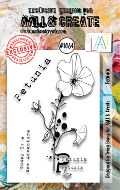 AALL and Create  A7 Stamp Set - 1064 - Petunia-1