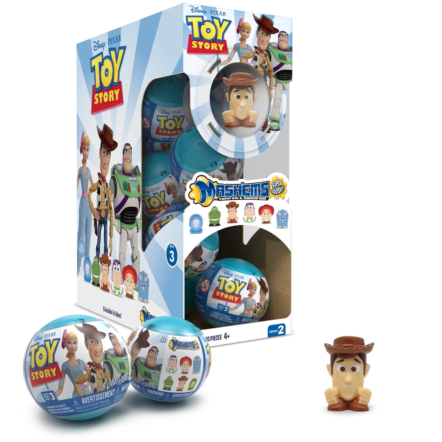 Pixar Toy Story Mash’ems – Series 2 Dispenser (UPC: 10673534500888)