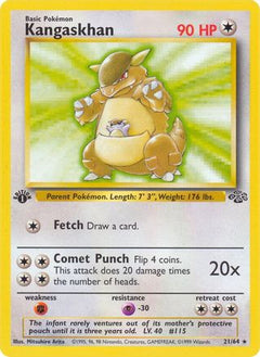 Kangaskhan (21) 21/64 - Jungle 1st Edition-1