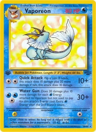Vaporeon (28) 28/64 - Jungle Unlimited-1