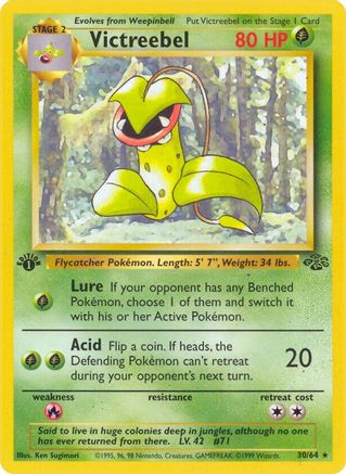 Victreebel (30) 30/64 - Jungle 1st Edition-1