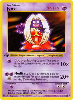 Jynx 31 - Base Set Shadowless Unlimited-1