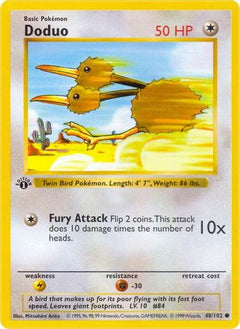 Doduo 48 - Base Set Shadowless-1