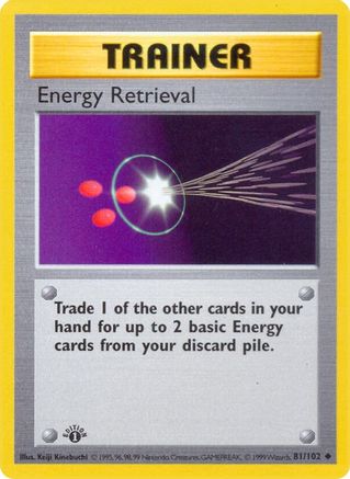 Energy Retrieval 81 - Base Set Shadowless Unlimited-1