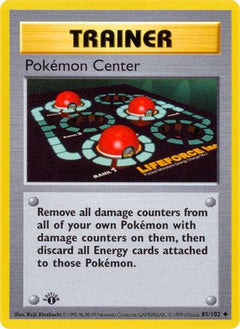 Pokemon Center 85 - Base Set Shadowless 1st Edition-1