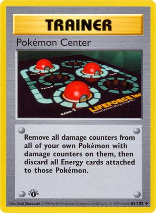 Pokemon Center 85 - Base Set Shadowless 1st Edition-1