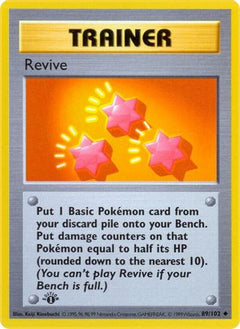Revive 89 - Base Set Shadowless-1
