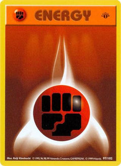 Fighting Energy 97 - Base Set Shadowless 1st Edition-1