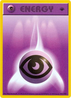 Psychic Energy 101 - Base Set Shadowless 1st Edition-1