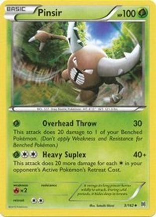Pinsir 3/162 - XY  BREAKthrough-1