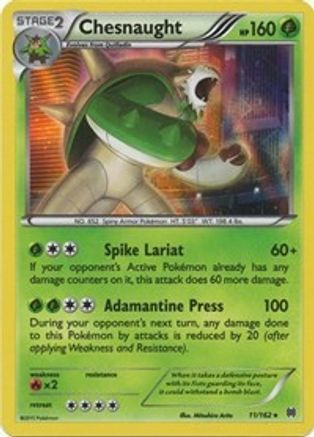 Chesnaught 11/162 - XY  BREAKthrough-1