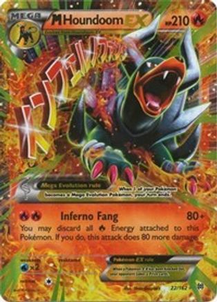 M Houndoom EX 22/162 - XY  BREAKthrough Holofoil-1
