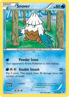 Snover 39/162 - XY  BREAKthrough Reverse Holofoil-1