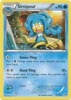Simipour 42/162 - XY  BREAKthrough Reverse Holofoil-1