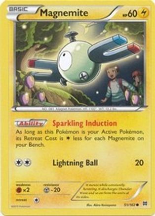 Magnemite (51) 51/162 - XY  BREAKthrough